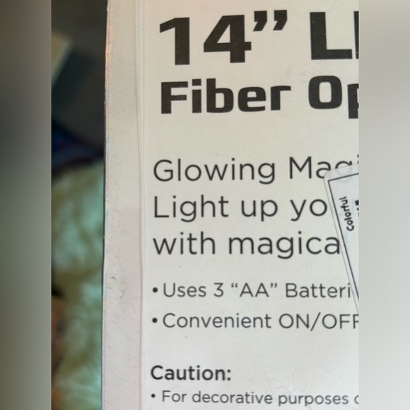 Fiber Optic Glowing Light - Picture 4 of 5